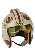 Female X-Wing Pilot Helmet with Mobile Visor (Grey)