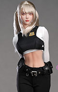 White Police Uniform Set (White)