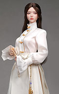 White Mamian Skirt Set (White)